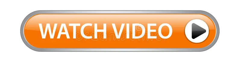 watch video button icon computer generated web pure white background 119141640